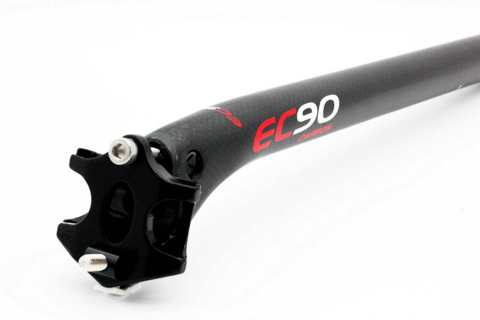 EC90 Full Carbon Fiber Bike Seatpost 27.2mm 350 / 400mm 25mm Offset Road MTB