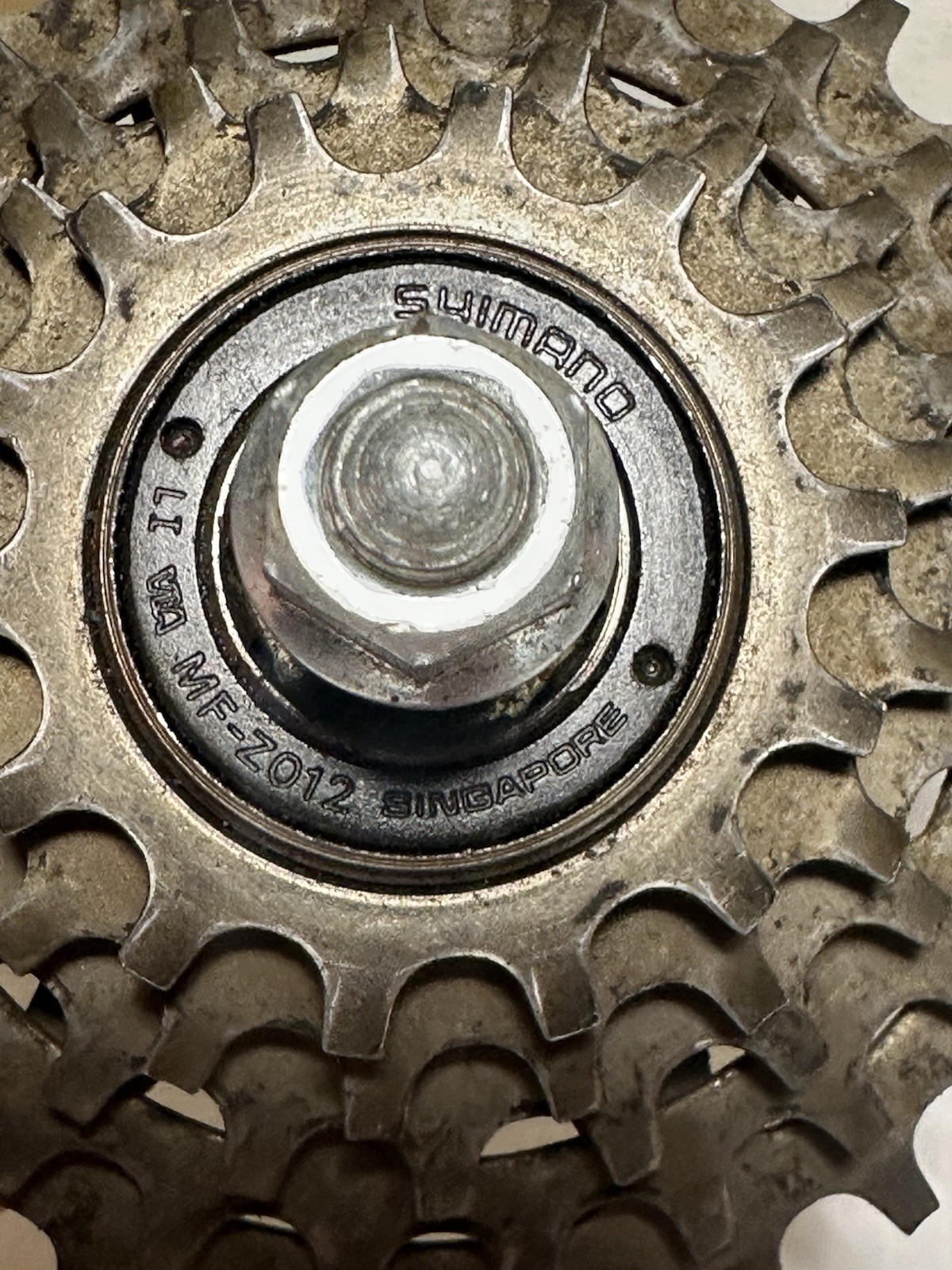 Shimano MF-Z012 5-Speed Freewheel 14-28t SIS Indexing Vintage Road