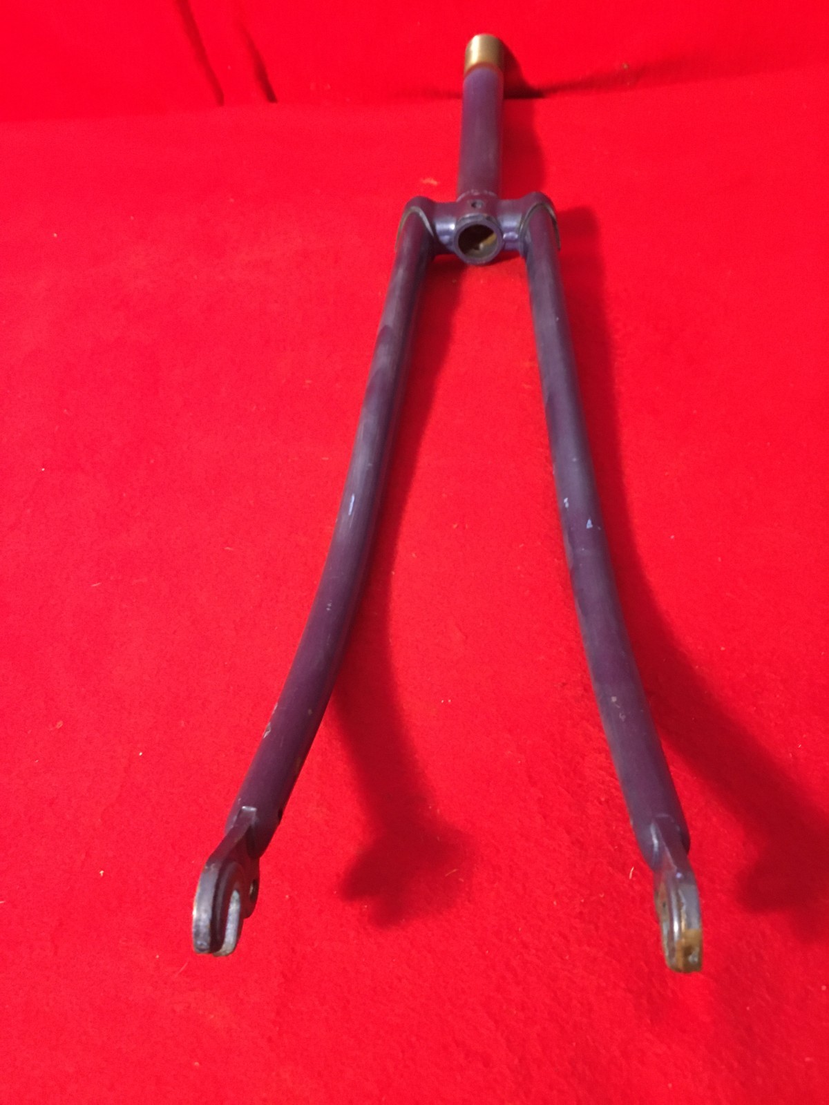 Vintage 27″ Fuji Tange Road Touring Fork 188mm 1-Inch 1” Threaded Suntour Blue