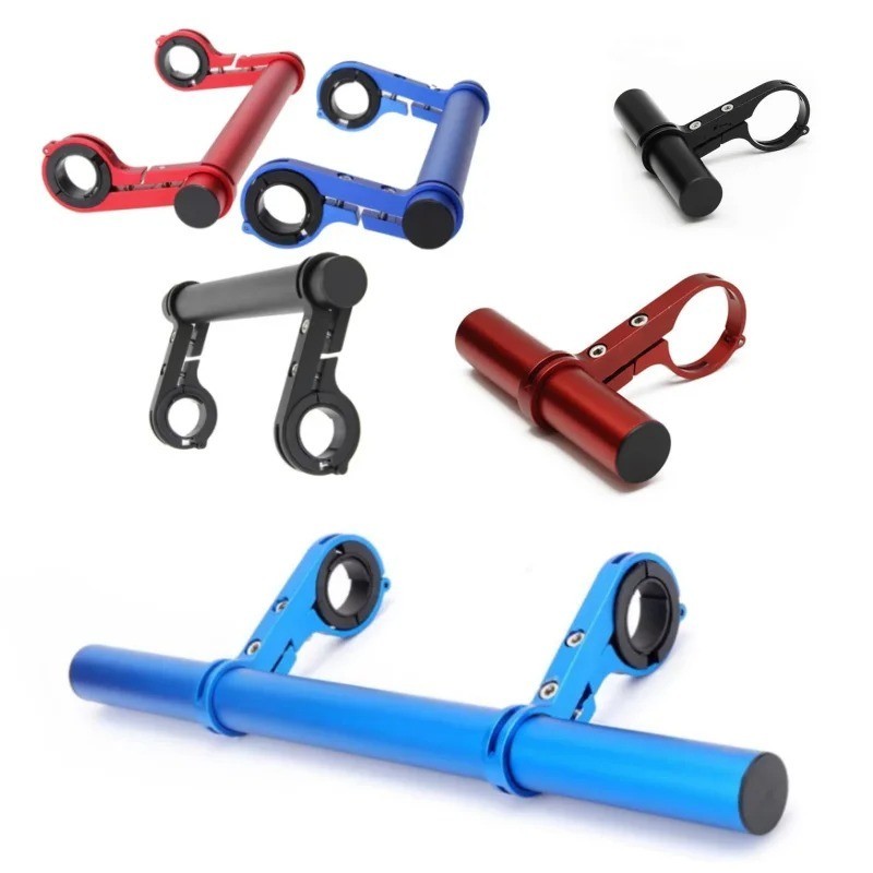 10/20/30CM Aluminum Alloy Bicycle Handlebar Extender Bike Light Mount Bracket