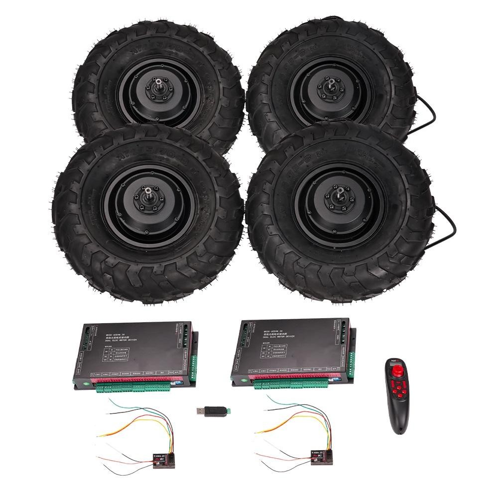 14.5 Inch Four Drive 48V 350W 200N.m Hub Motor Wireless Remote Control Kit
