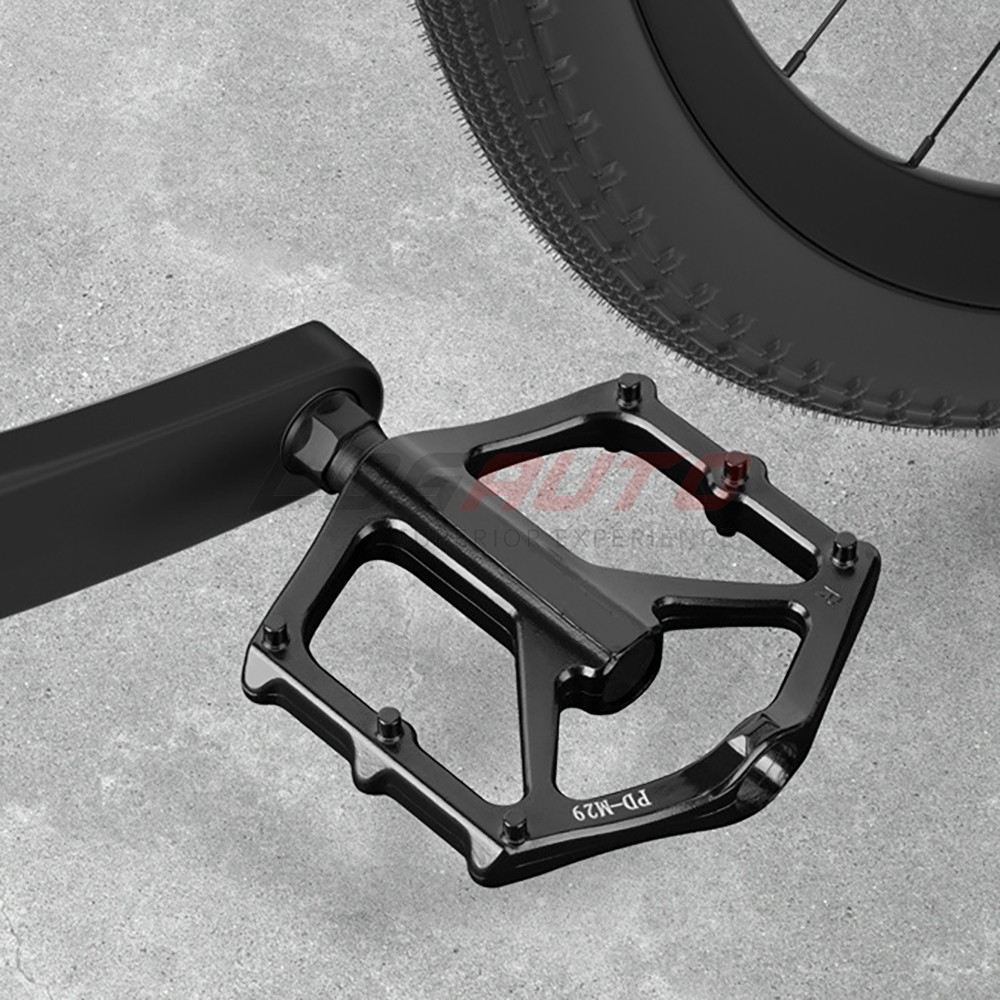 Anti-Slip MTB Bike Pedal DU Bearing 9/16″ Mountain Bicycle Sealed Flat Platform