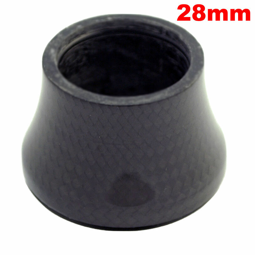 OMNI Racer WORLDS LIGHTEST Headset Conical Carbon Spacer 1-1/8″ 28mm MATTE