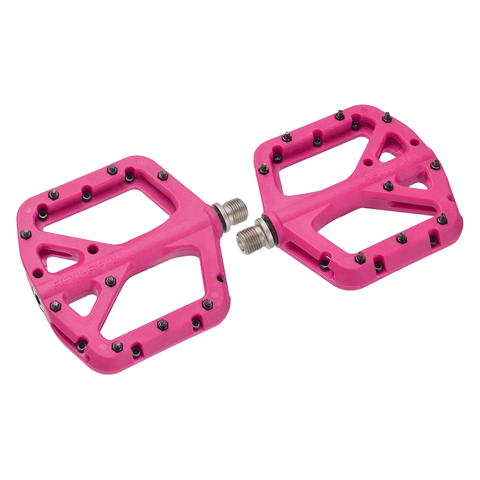 Mountain Bike Pedals, Non-Slip MTB Nylon Composite, 9/16″ Bicycle Pedals, Lig…