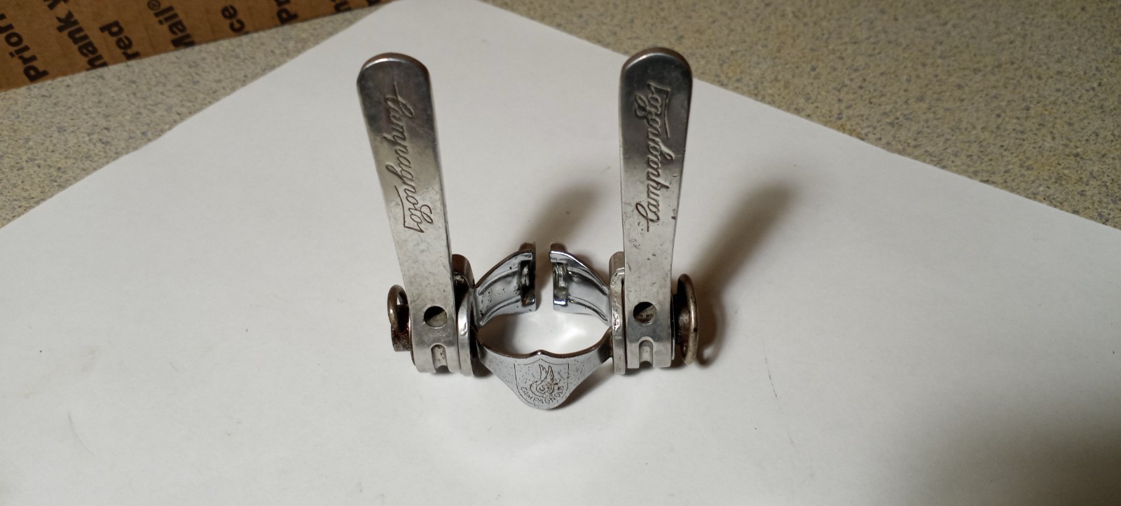 VINTAGE CAMPAGNOLO DOWN TUBE SHIFTERS VICTORY…PARTS…PLS READ
