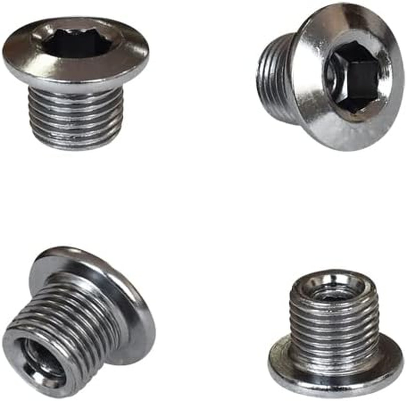 5 pcs for Each Single/Double/Triple Chainring Bolts Screws Disc Crankset Nuts Ch