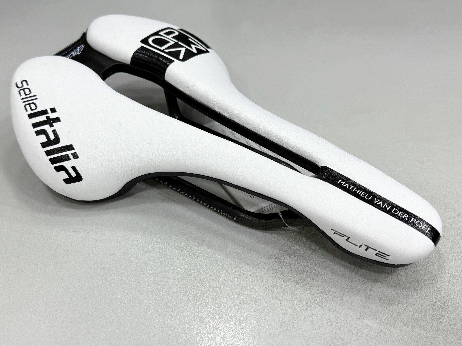 Selle Italia Flite Boost Kit Superflow MVDP Carbon Rail Saddle (White) 145x250mm