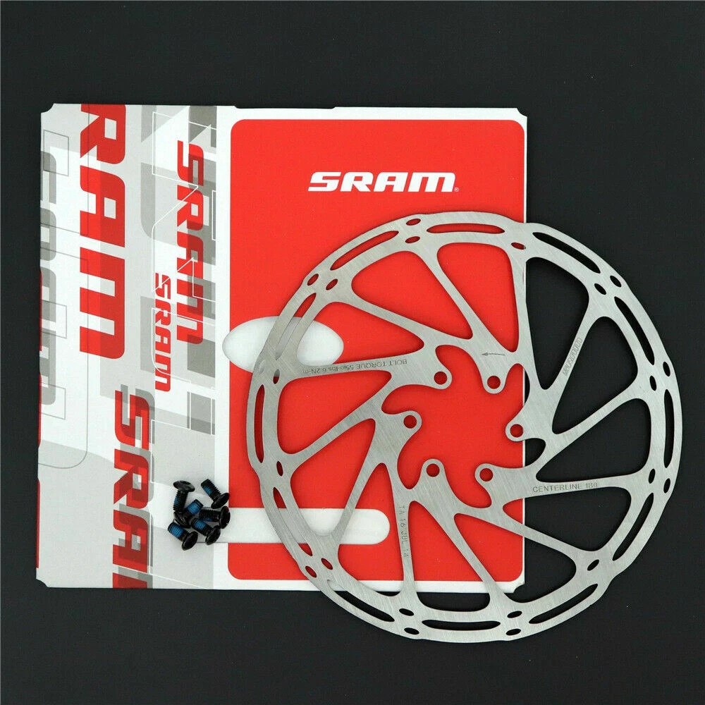 SRAM Avid Centerline Disc Brake Rotor 180mm 6-Bolt for MTB & Road Bikes