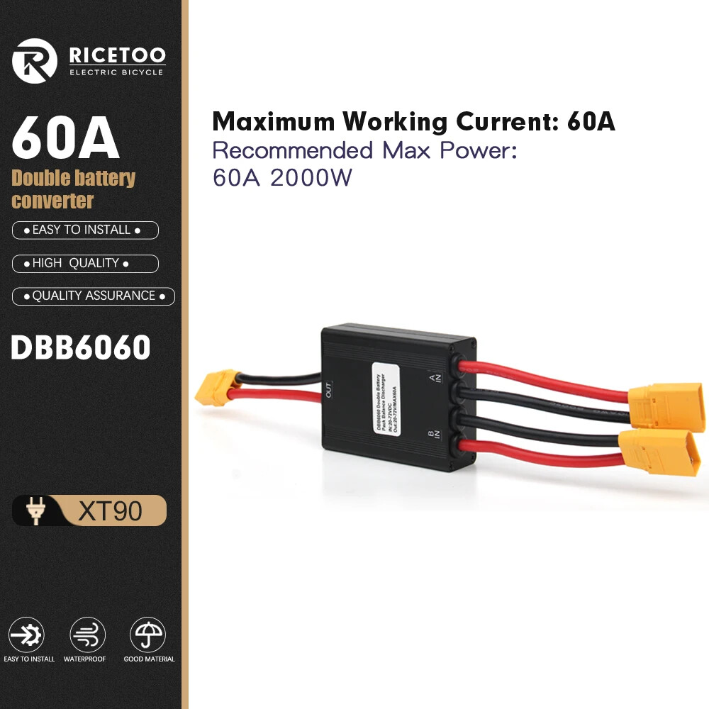 E-bike Battery Module 20A-100A 20V-70V E-bike Dual Battery Connect 40-100V 120A