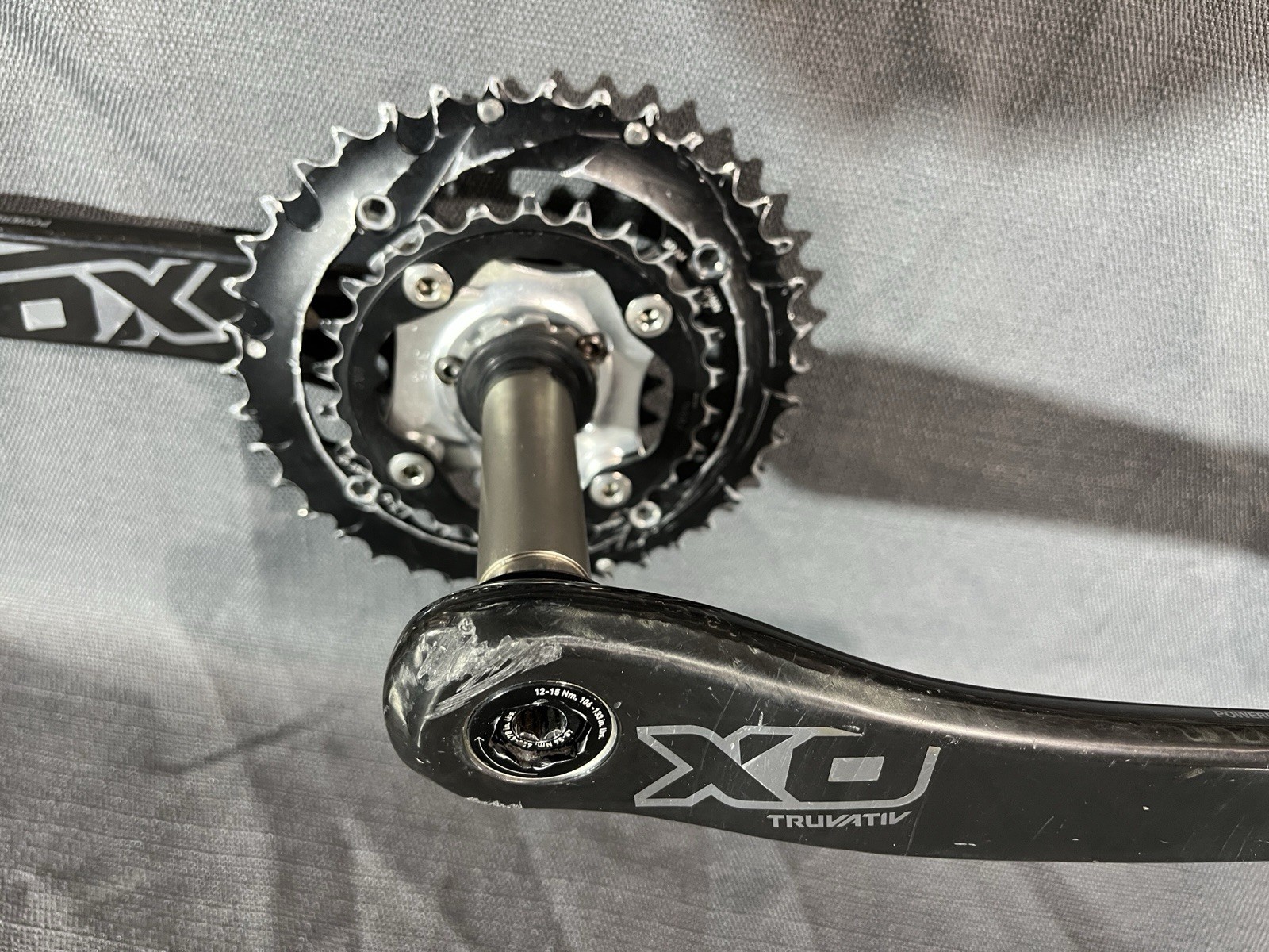 Truvativ SRAM X0 Carbon Crankset 175mm 39/26T 2×10 GXP 144/94 BCD MTB XC