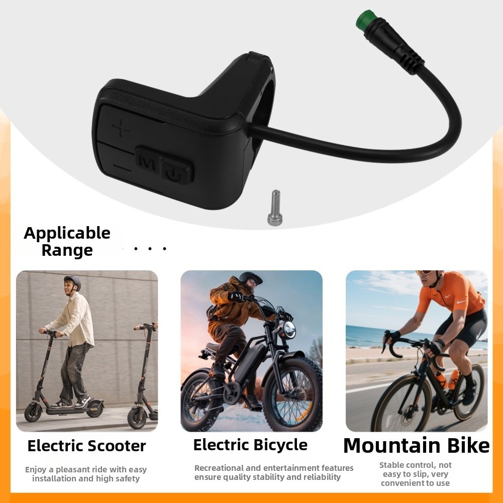 For Easy Monitoring During Rides 860C Display Button Lightweight Design