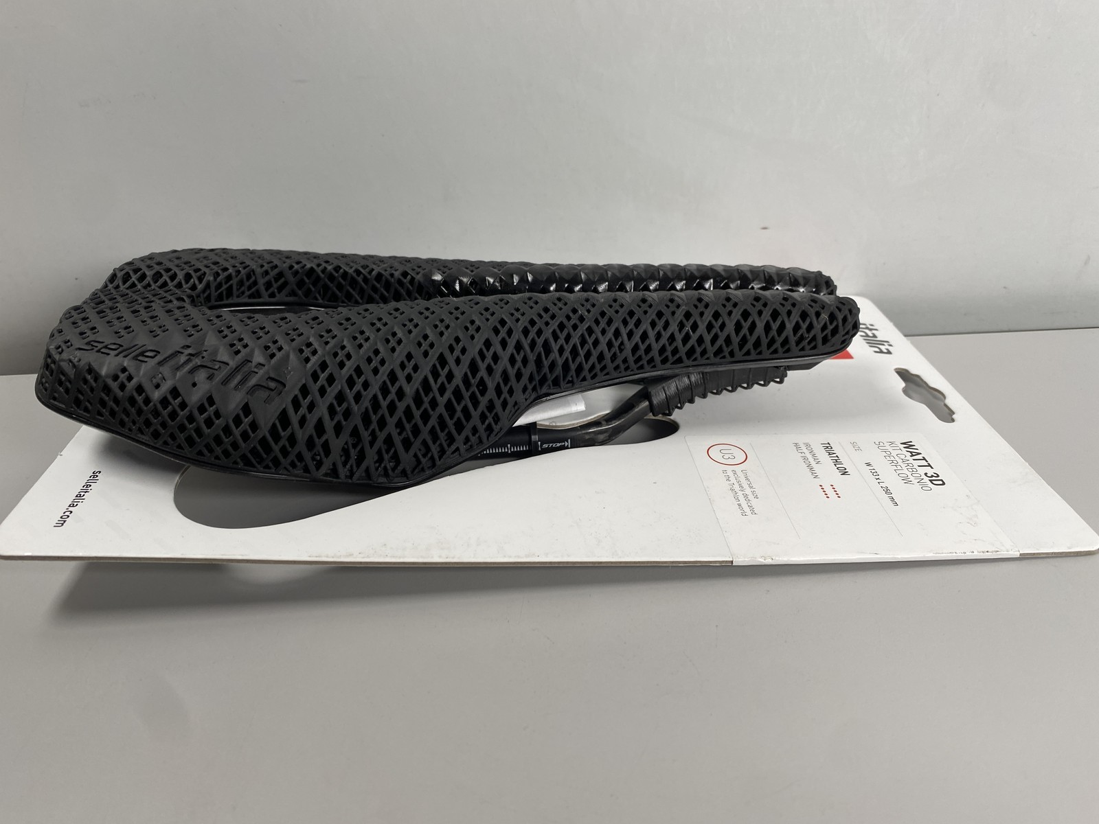 Selle Italia Watt 3D Kit Carbonio Superflow Saddle – Black