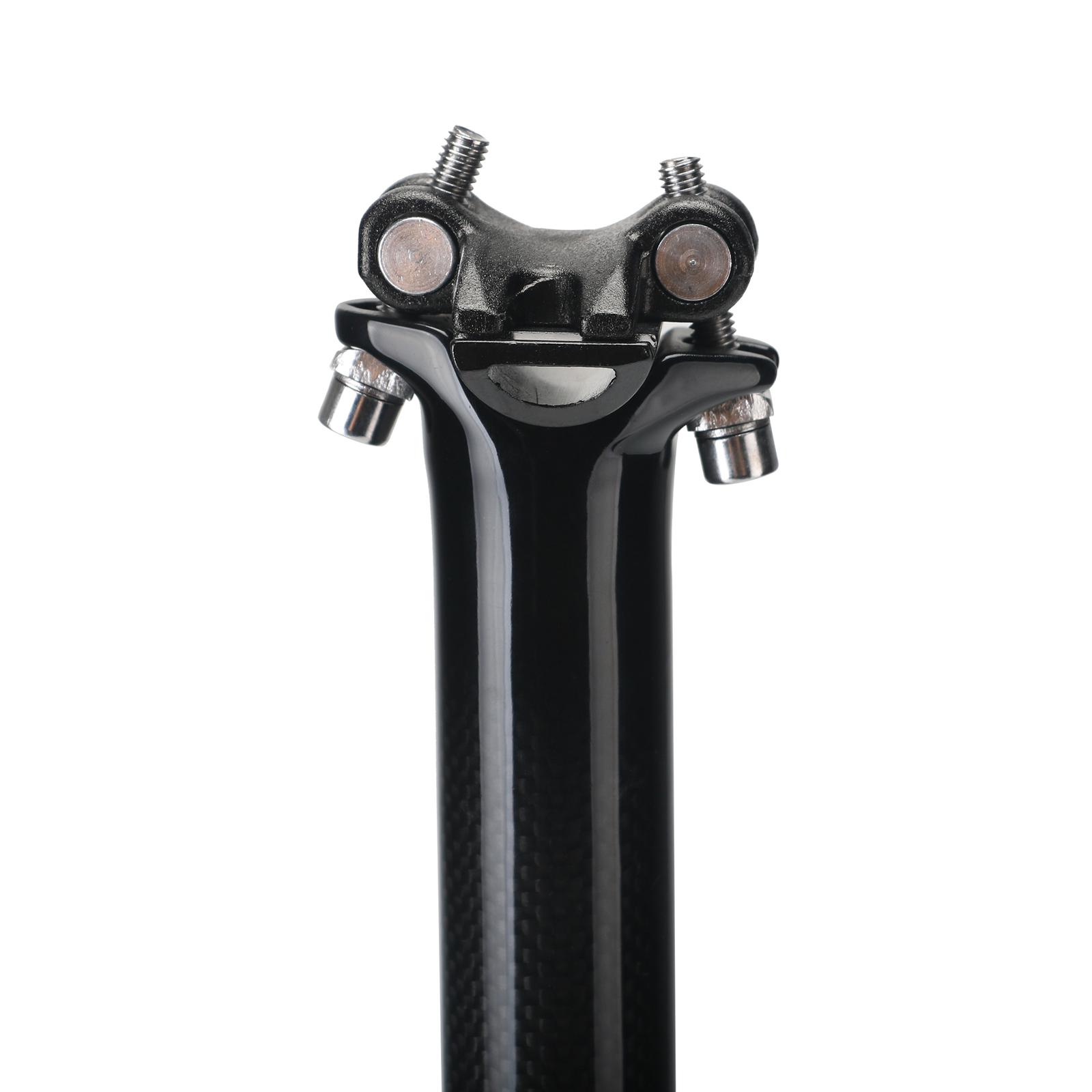 Carbon Bicycle Seatpost 25.4/27.2/30.8/31.6mm MTB Road Bike Seat Post 350/400mm