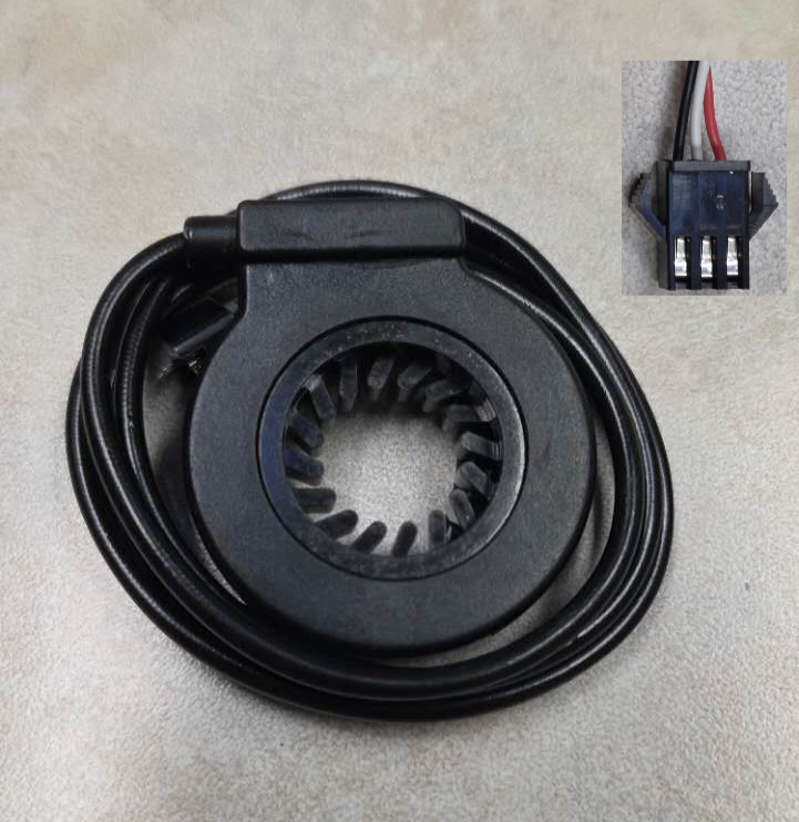 Voilamart Pedal Bicycle Sensor Ebike PAS Kit Crank System Assist 3pin 12 Magnets