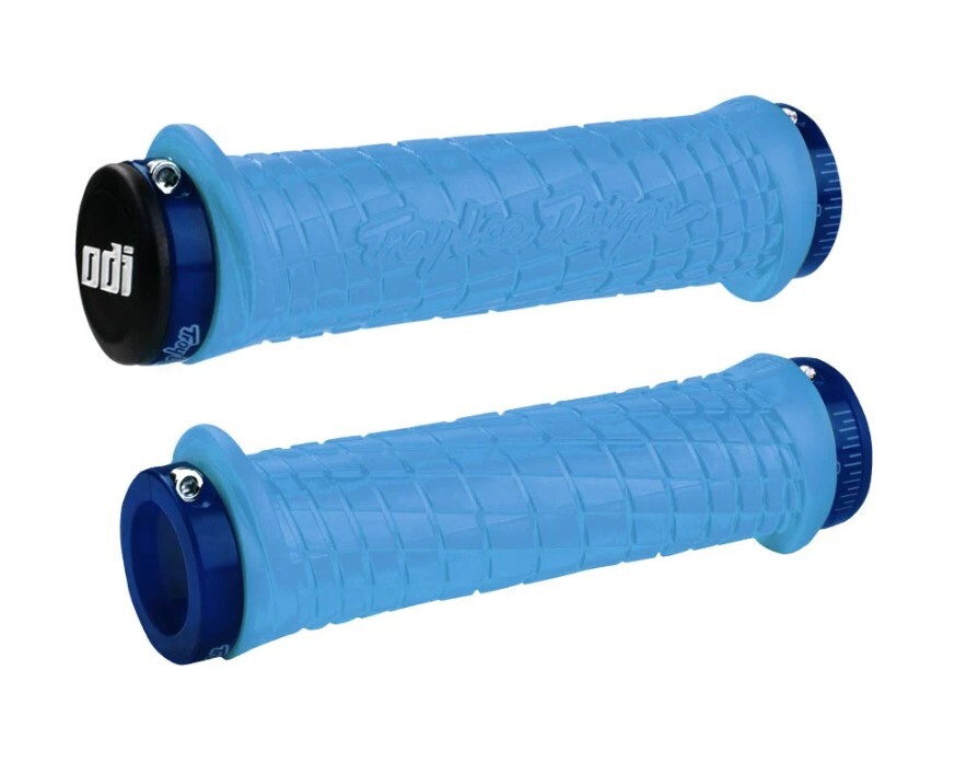 ODI TROY LEE DESIGNS SIGNATURE SERIES LOCK-ON MTB HANDLEBAR GRIPS 130MM NEW