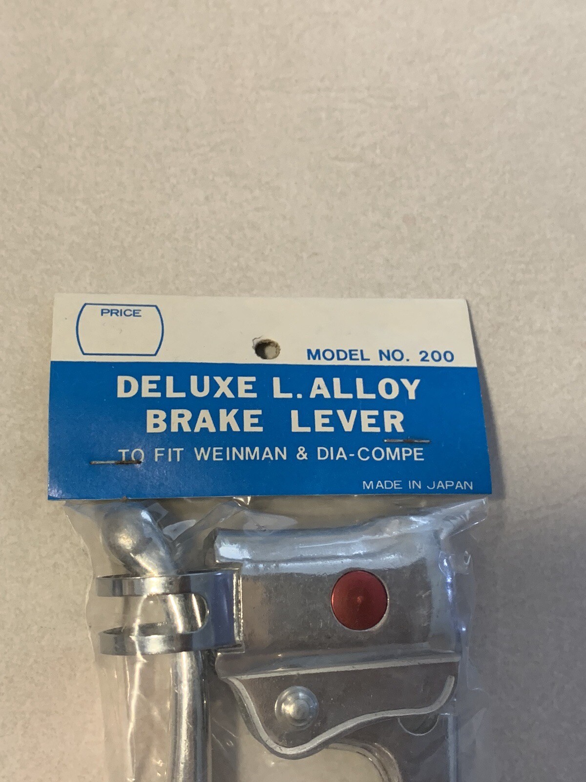 NOS Deluxe L. Alloy Brake Lever Model No. 200 – To Fit Weinman & Dia-Compe