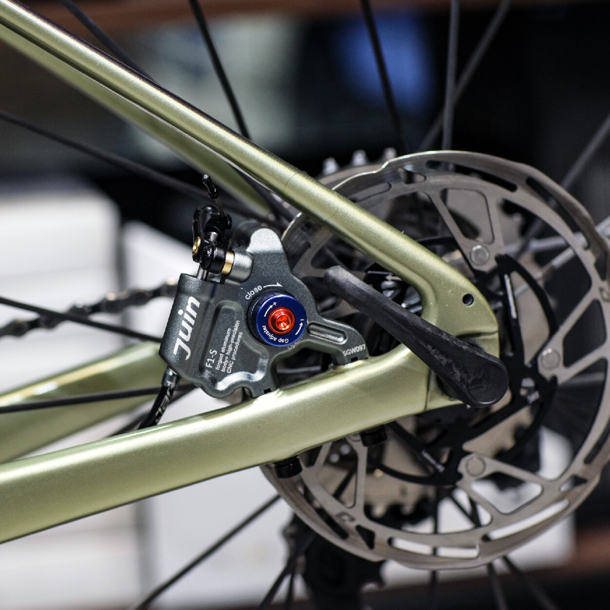 Juin Tech GTF6 Cyclocross Gravel Bike 6-Piston Hydraulic Brake Caliper Set