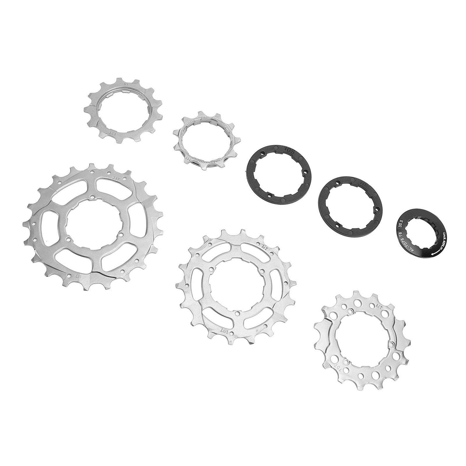 5 Speed Bike Cassette Stainless Steel Aluminum Alloy Smooth Cycling Bike Fl TTAH