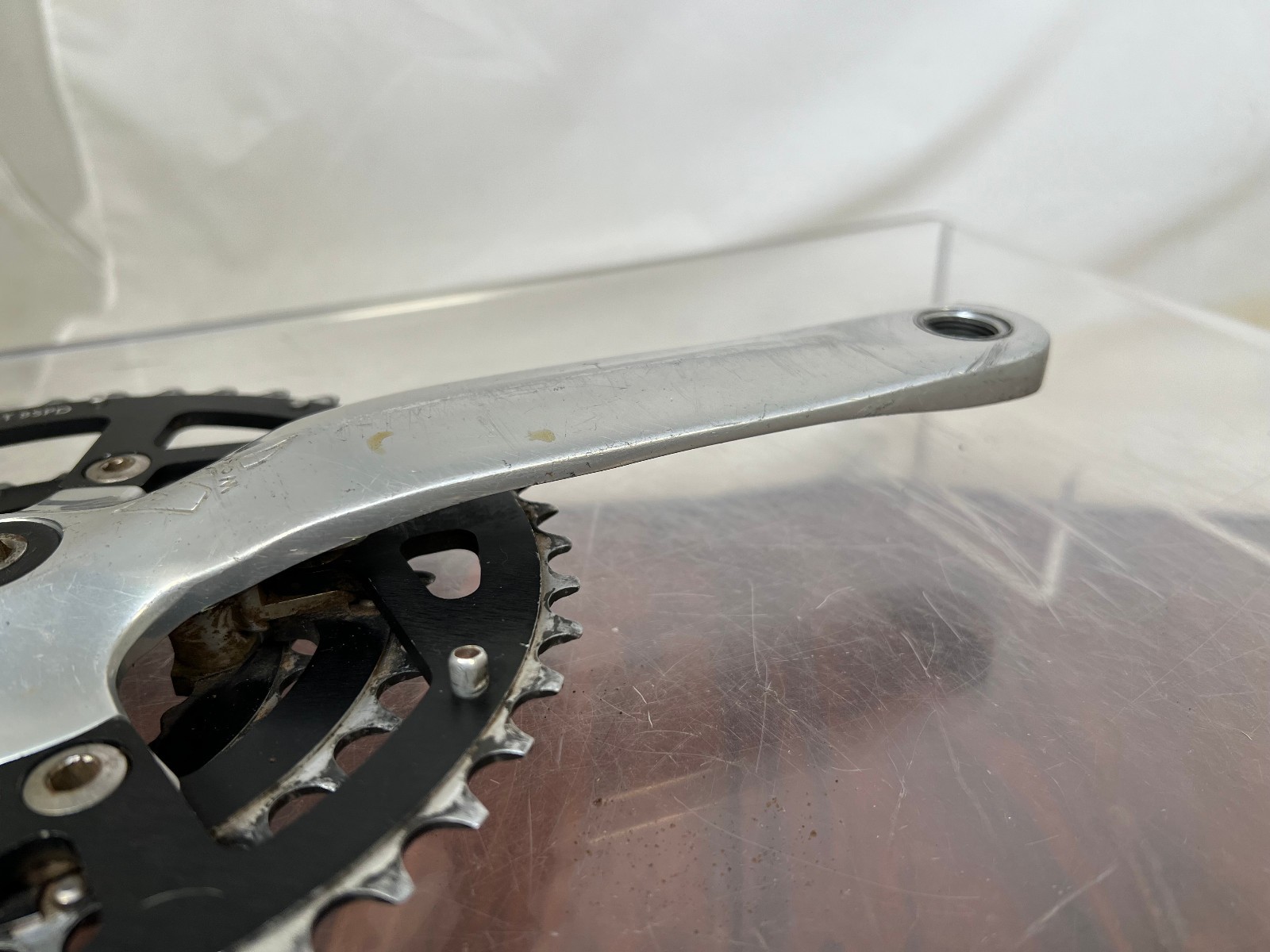 Vintage Specialized Strongarm S-Works 175mm Crankset Race Face Triple Square