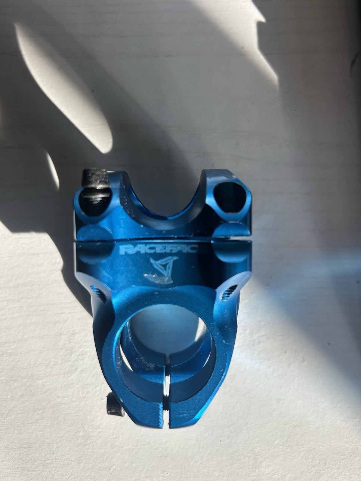 Race Face Turbine Threadless MTB Stem Blue 35mm 32mm Clamp 1 1/8in 0°