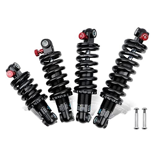 Coil+Oil Shock Absorber Adjustable Damping Hydraulic Rear Shocks 1500LBS 165MM