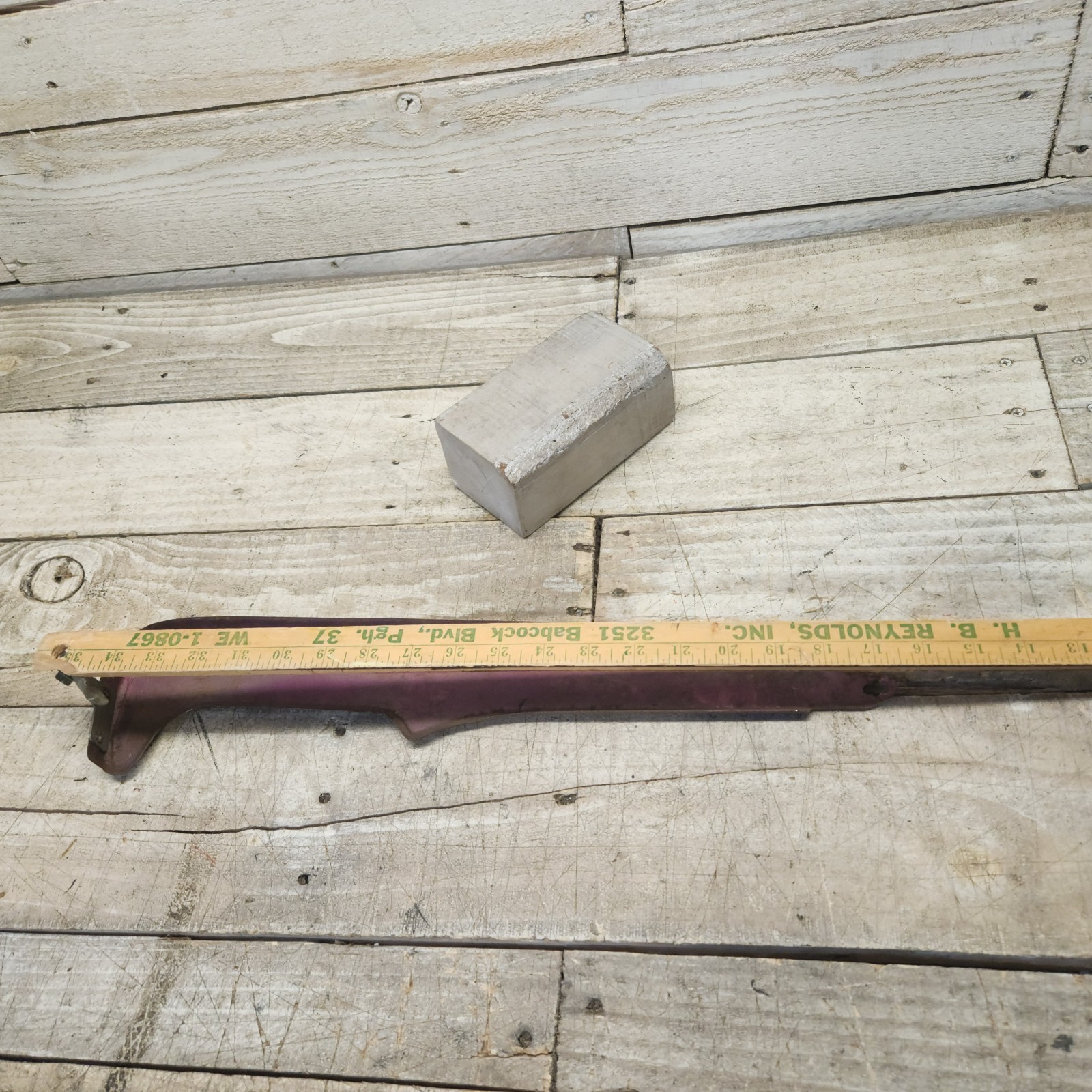 1960s Ross Barracuda 3 Speed Stick Shift Chain Guard Purple Muscle Bike
