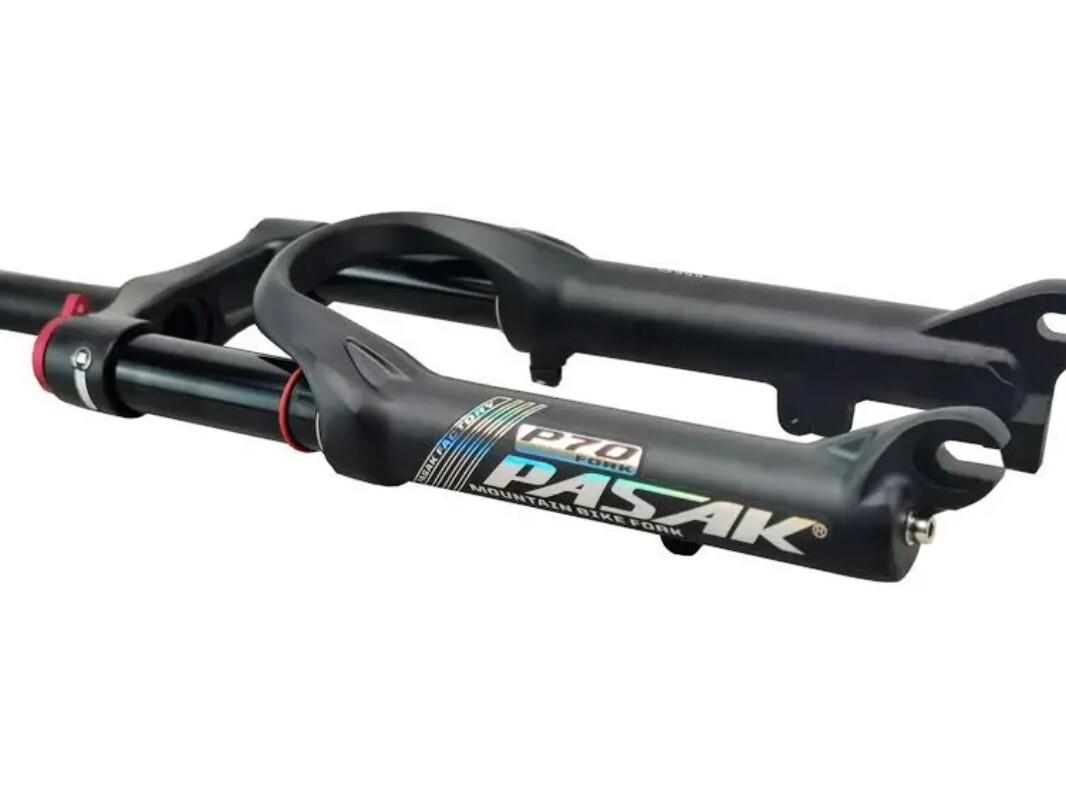 20 24 Inch Mountain Bike Front Fork Air Fork Disc Brake 100mm QR Bicycle Froks