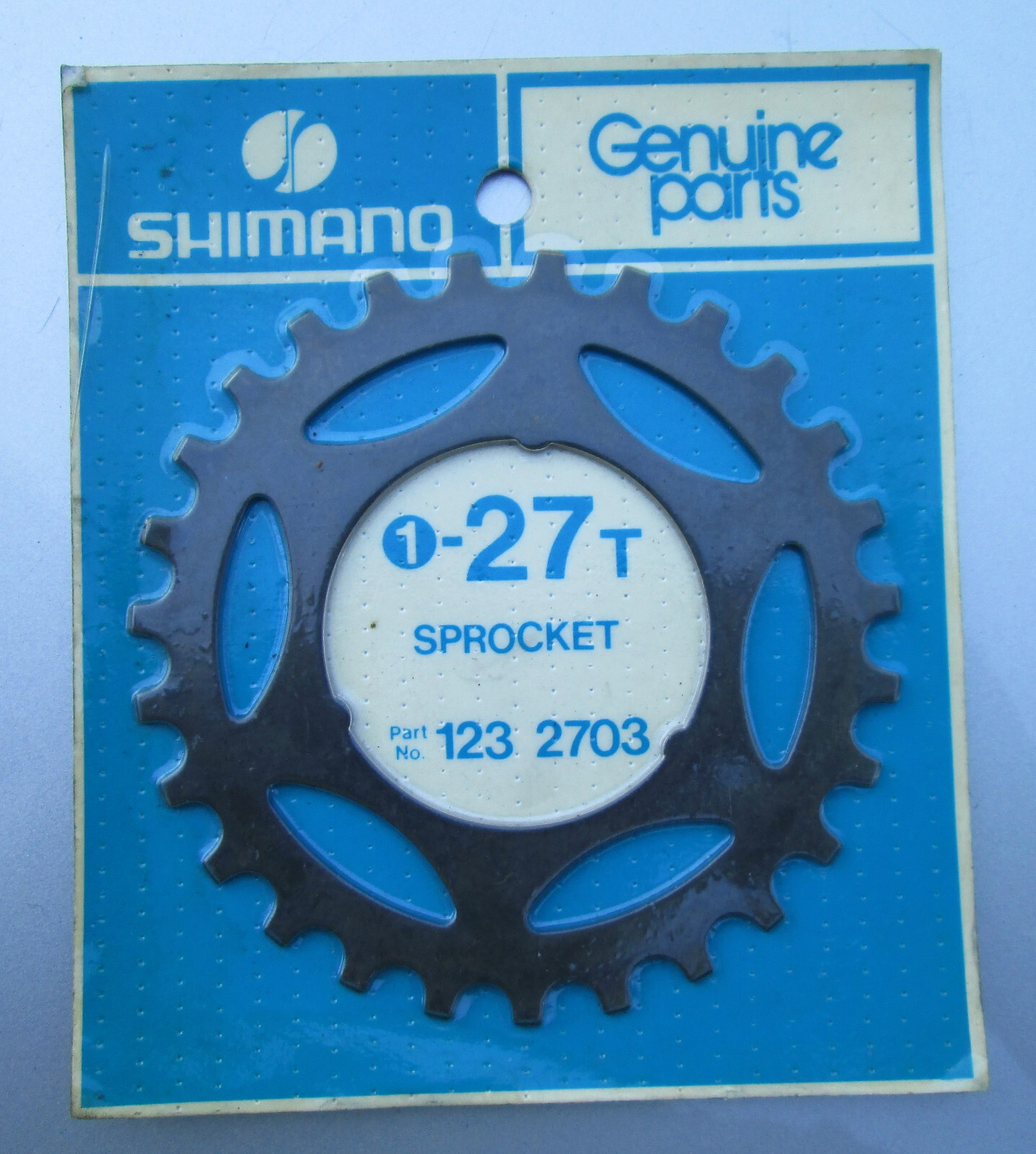 SHIMANO FREEWHEEL COG NEW IN PACKAGE 27T # 123 2703 BLACK FINISH