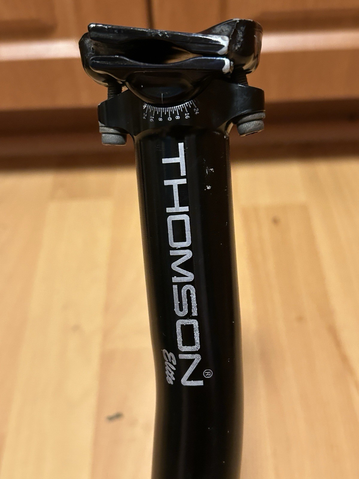 Thomson Elite Setback Bicycle Seat Post 30.9 mm x 367 SP-E128-SB 90s Retro MTB