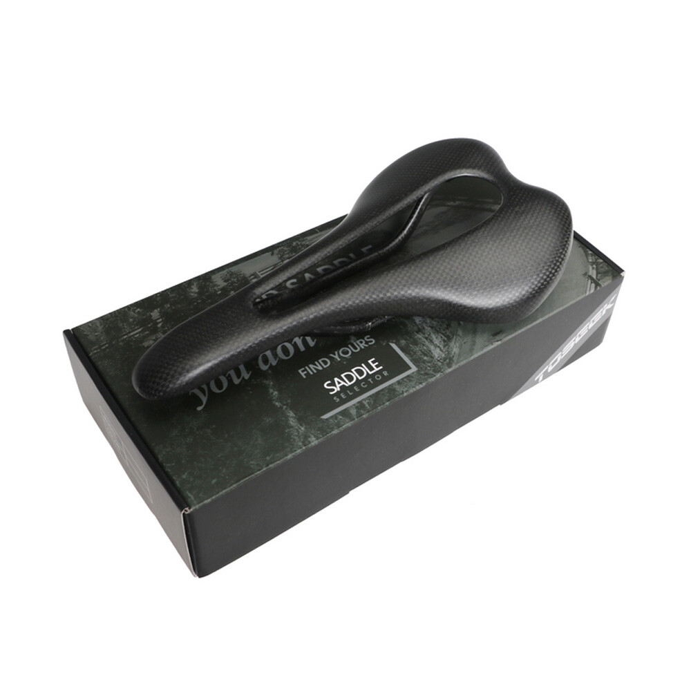 TOSEEK Full Carbon MTB Road Bike Saddle Comfort Big Hollow Racing Seat Cushion