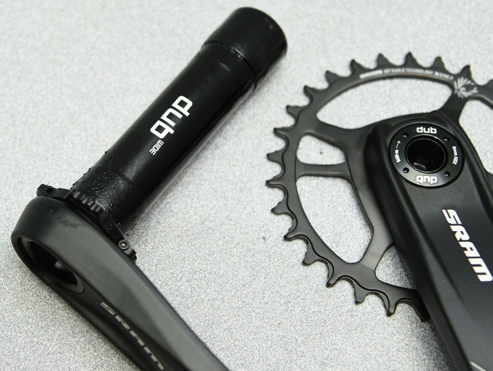 SRAM NX Eagle Crankset, 175mm, 30T 3mm o/s Boost Chainring, DUB Wide 55CL