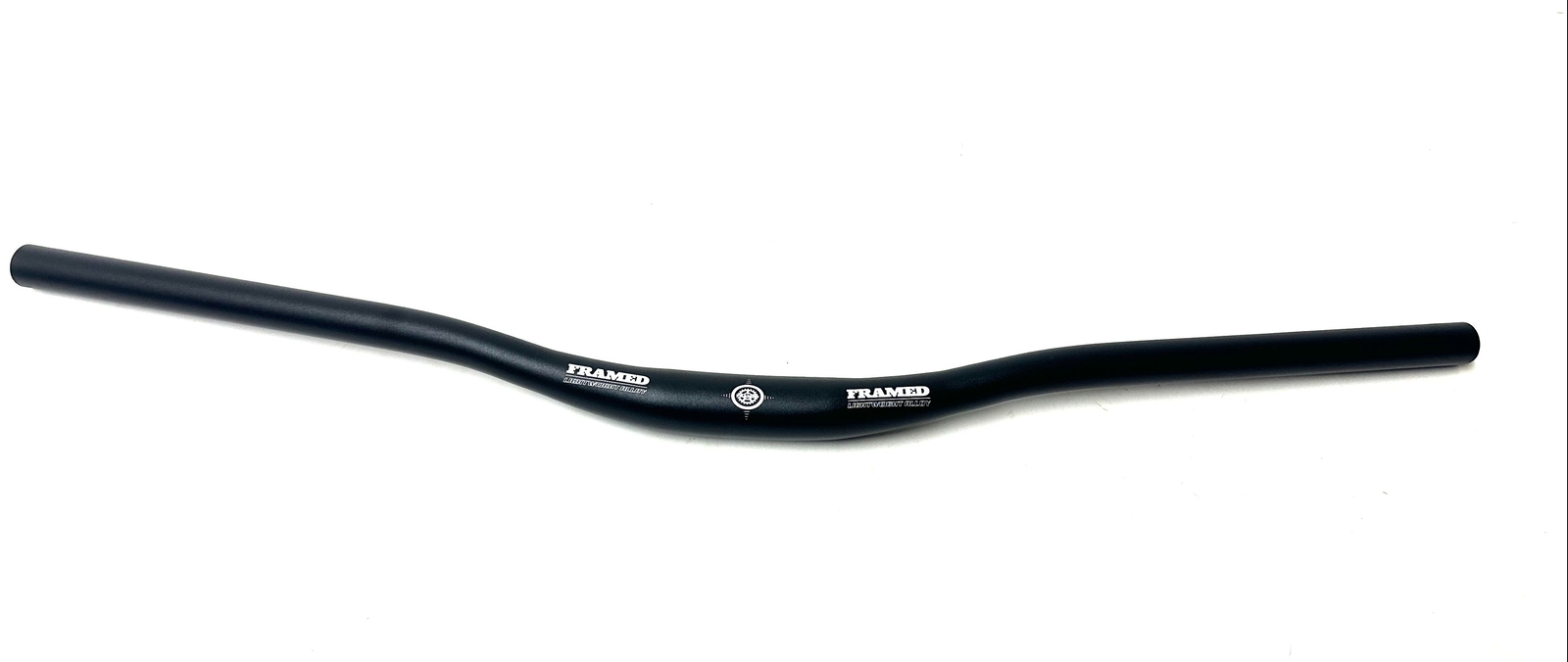 FRAMED Alloy Riser Mountain Bike Handlebars Black 740mm 31.8mm 340g New