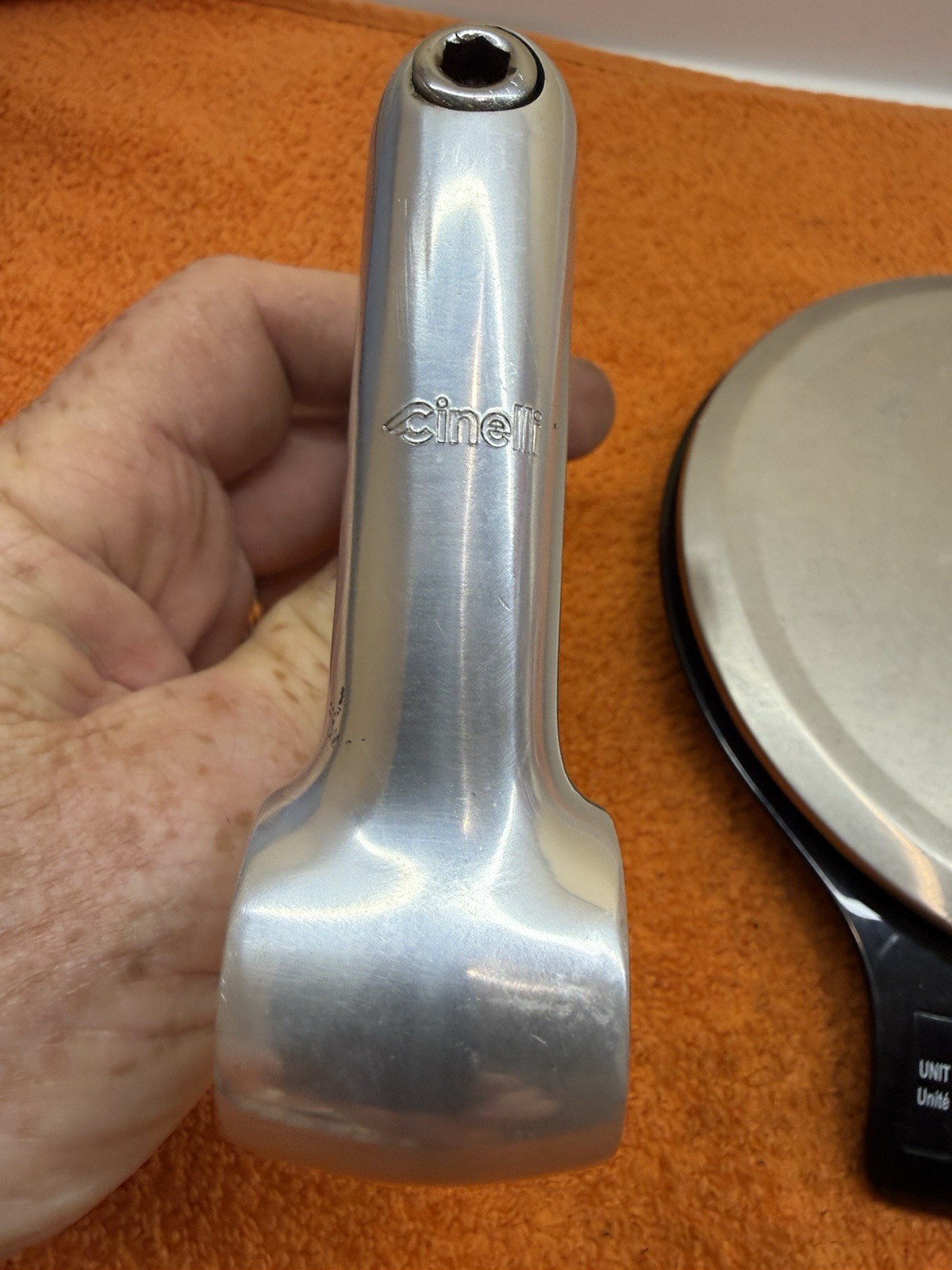 Cinelli 1A Aluminum Quill Stem Silver 1 in Steerer 26 mm Clamp 85 mm