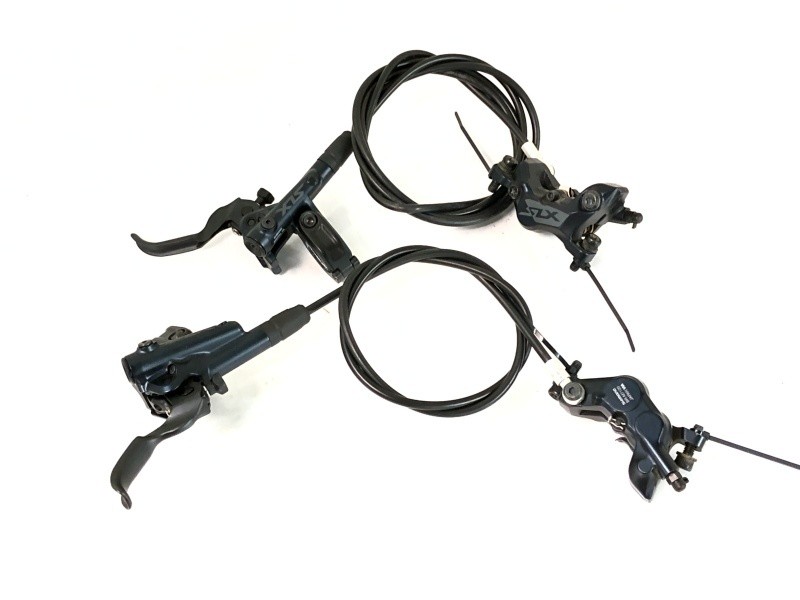 Shimano Slx Bl-M7100/Br-M7120 Hydraulic Disc Brake Front And Rear Set