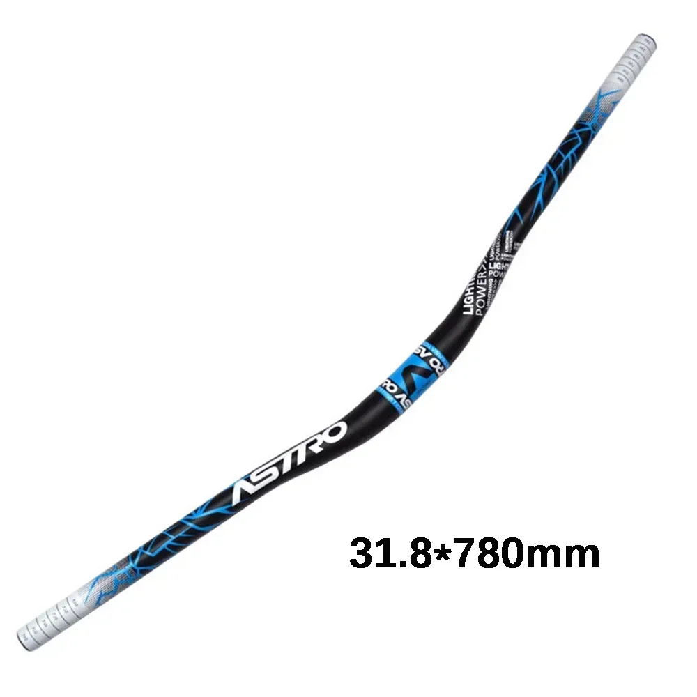 Mountain Bike Swallow-shaped Handlebar 31.8mm*780/800mm Riser Flats Handlebars