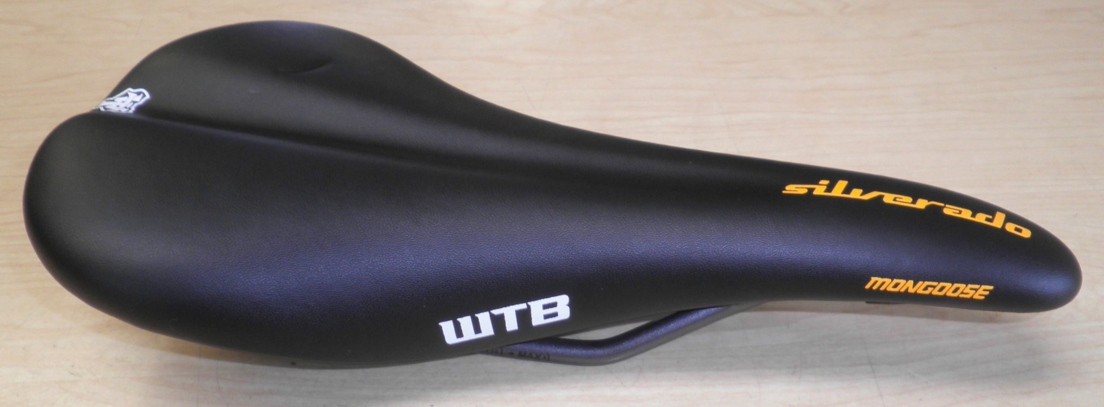 WTB SILVERADO BLACK/NEON ORANGE BIKE SADDLE/SEAT BICYCLE PARTS 42-5