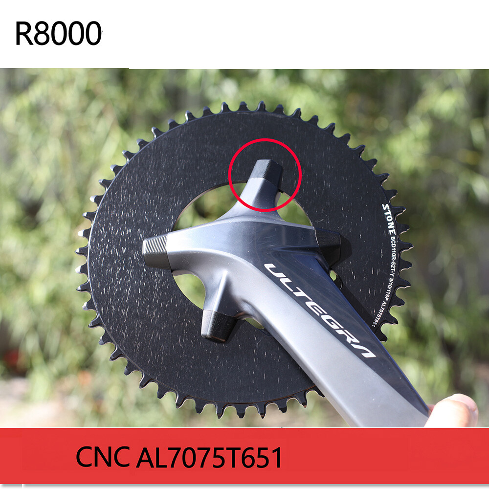 STONE Chainring Bolts Alloy Chainwheel Screws Nuts for FC-9000 R7000 R8000 R9100
