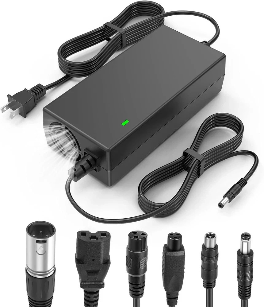 Multi-Device Charger 54.6V 2A with Cooling Fan and LED Indicator Light