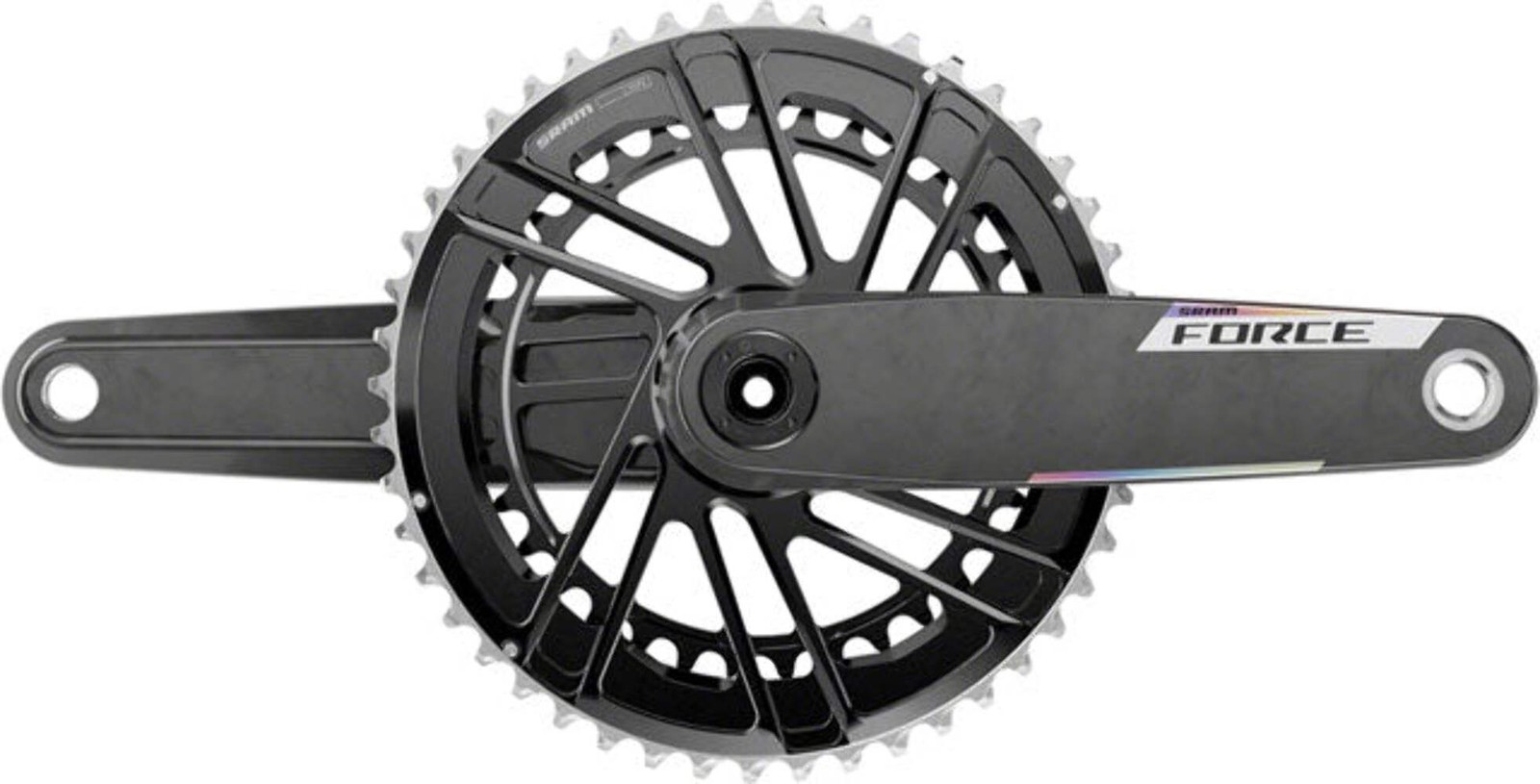 SRAM Force Crankset – 12-Speed, 8-Bolt Direct Mount, DUB Spindle, Carbon, E1