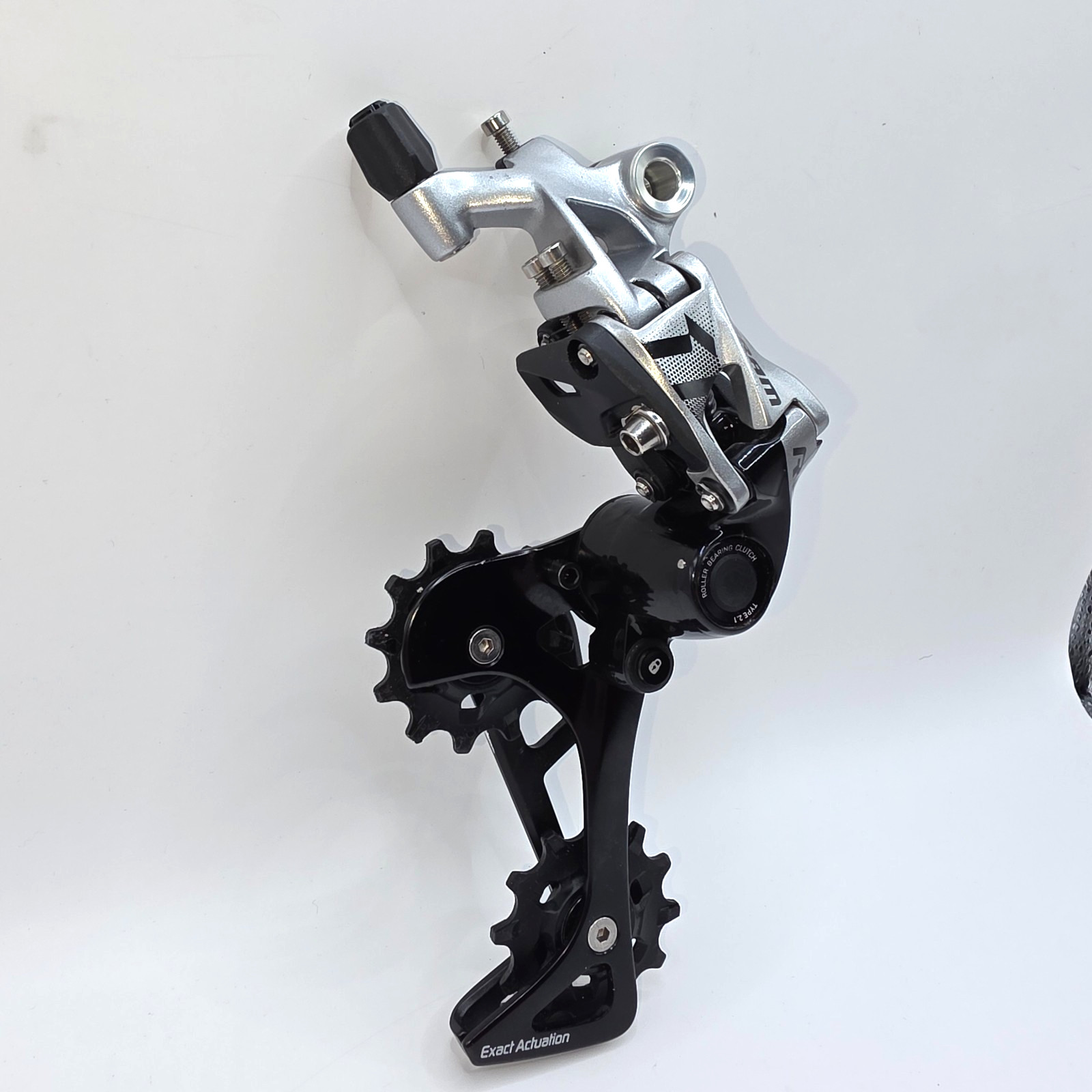 SRAM Rival 1 Rear Derailleur – 11 Speed, Long Cage, Black/Silver