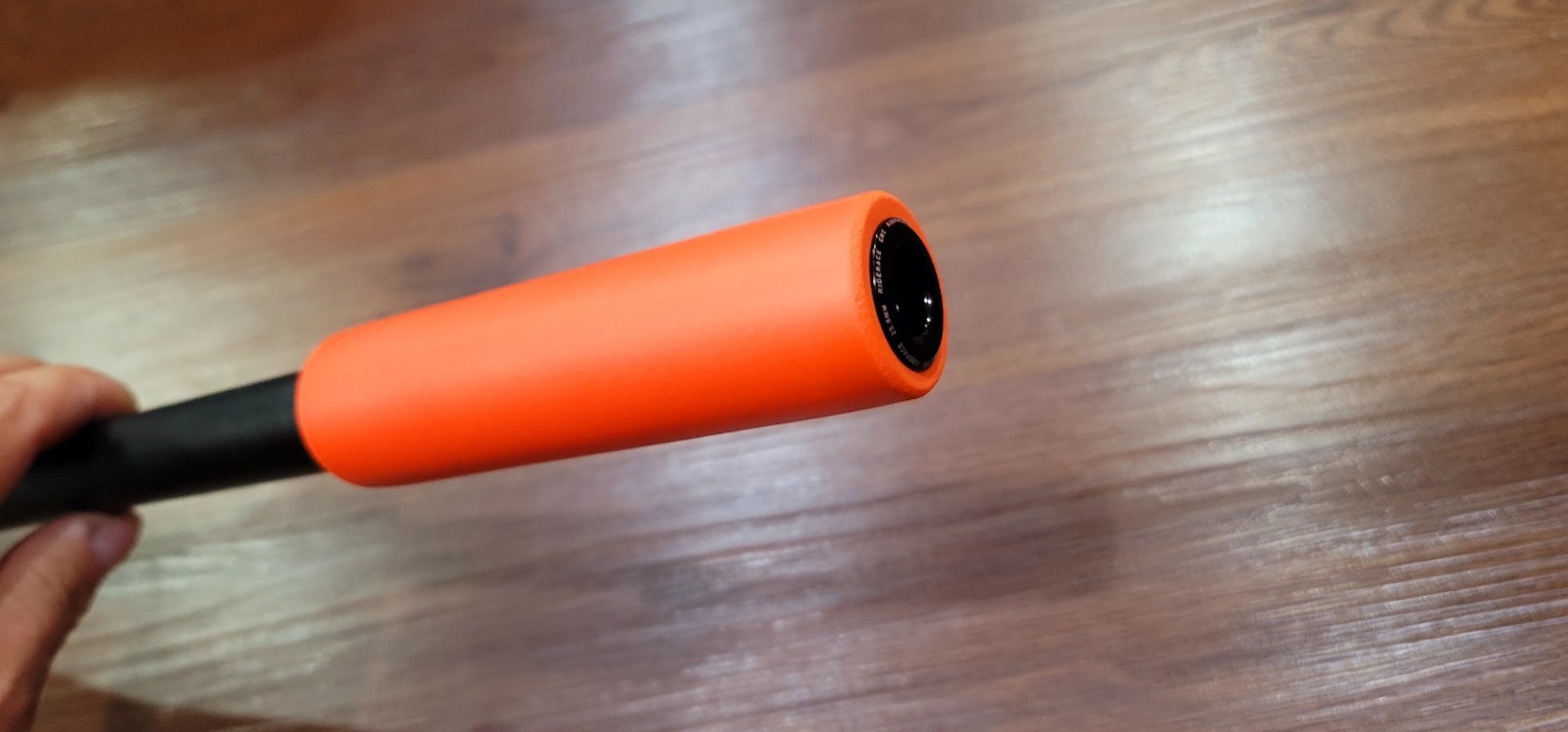 Bontrager Comp MTB 15mm Riser Handlebar 31.8/22.2mm 75cm/9° Backswep Orange Grip