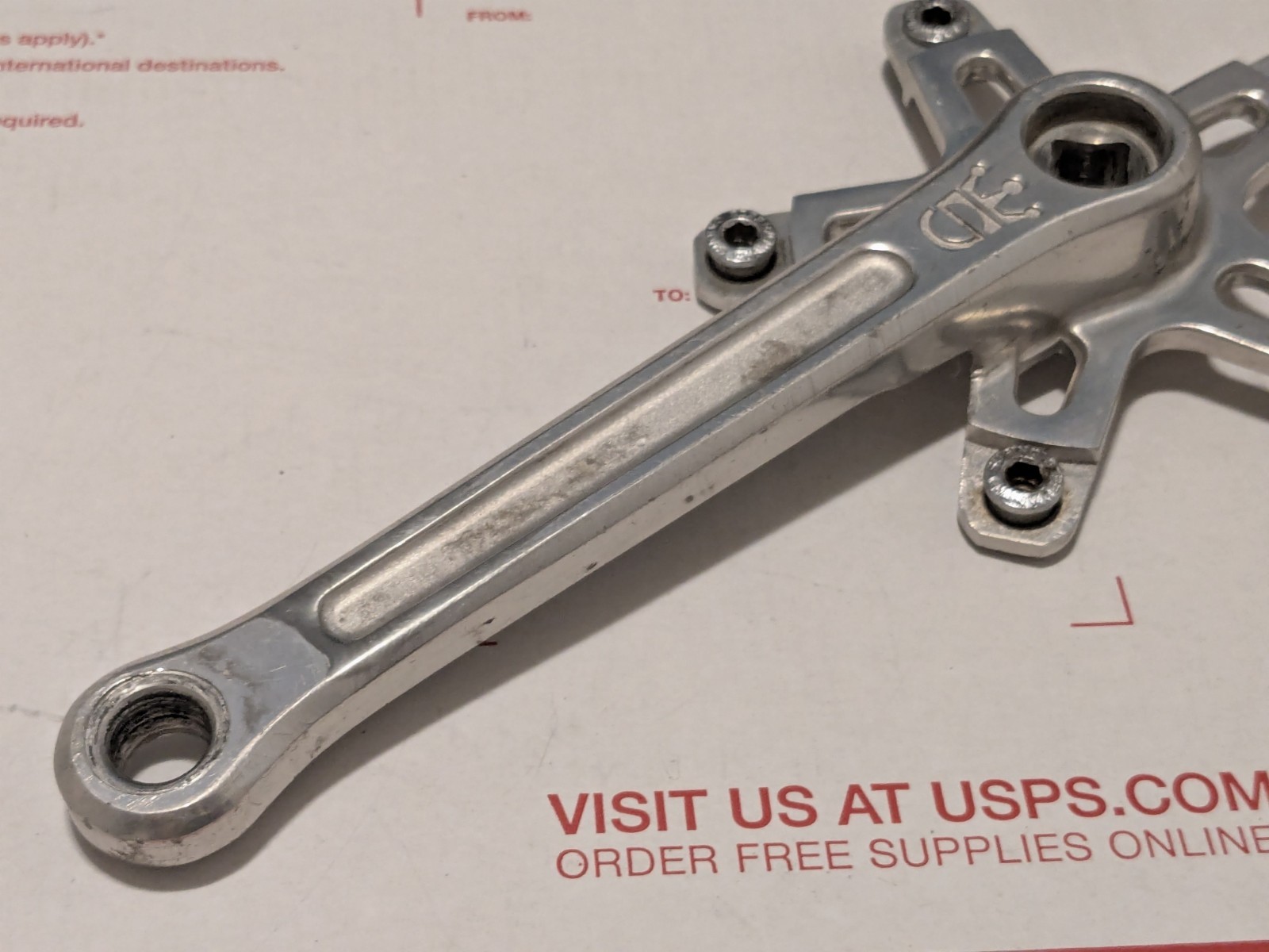 Vintage Sugino S Crown Right Crank Arm 171mm 110 BCD Road Touring BMX Bike Japan