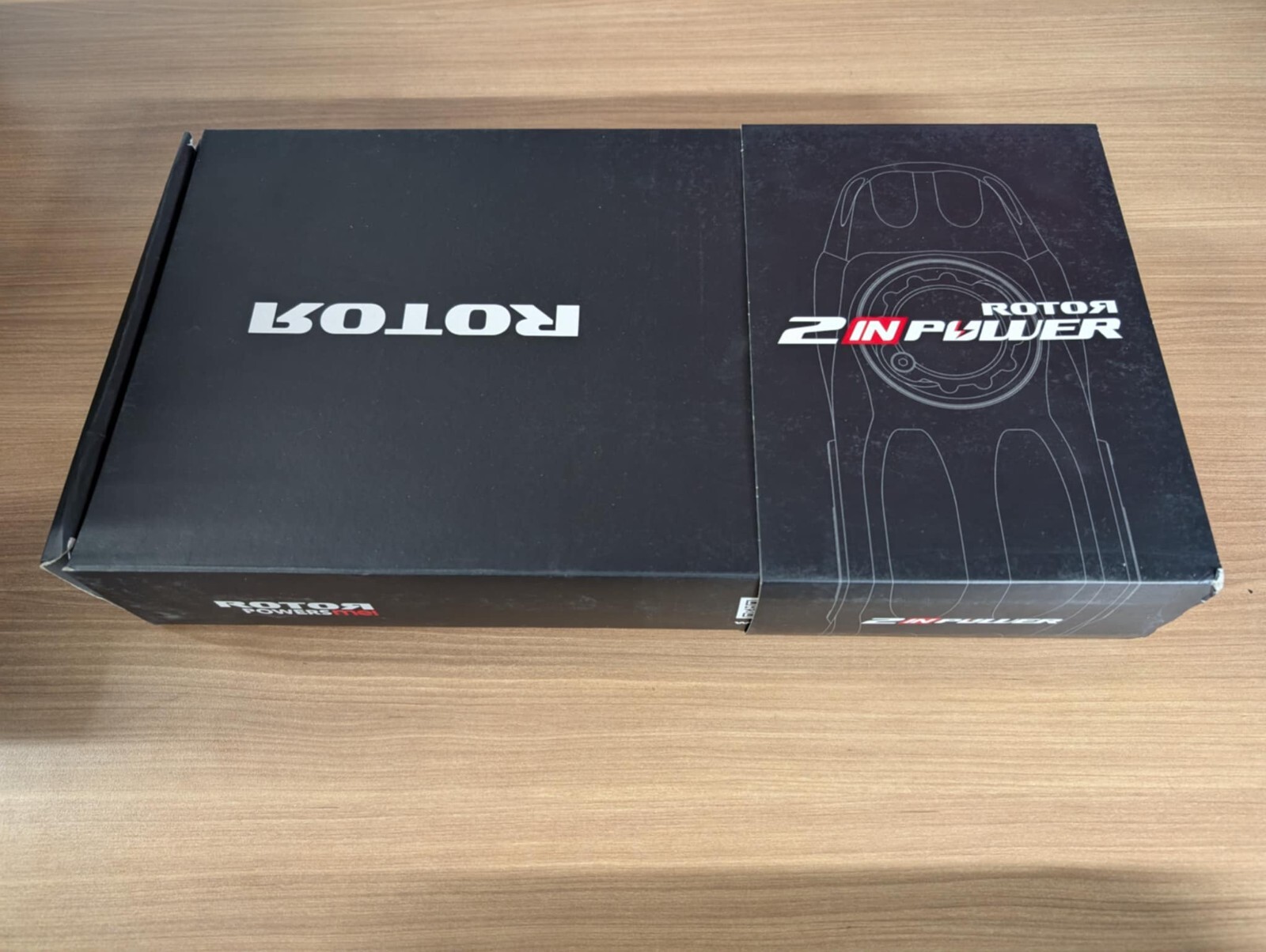 ROTOR 2 IN POWER CRANKSET, DOUBLE SIDE POWER METER, NEW IN BOX, NO RING, 172.5MM