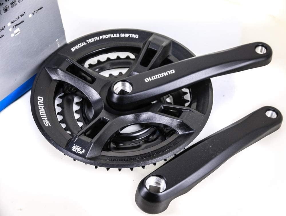 Shimano Altus FC-M311-L Black 170 x 28/38/28T