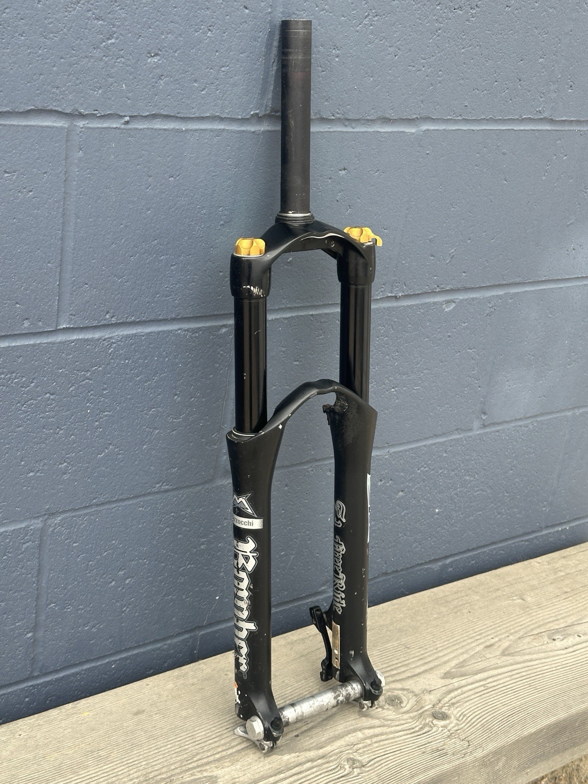 Marzocchi Bomber Z1 Freeride Fork 130mm 20mm Thru Axle 1 1/8 Disc MTB