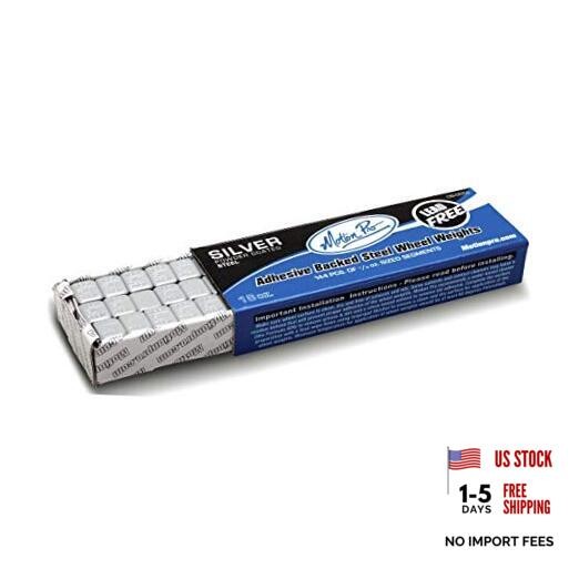08-0552 Steel 1/8 oz. Wheel Weight – 144 Piece Silver