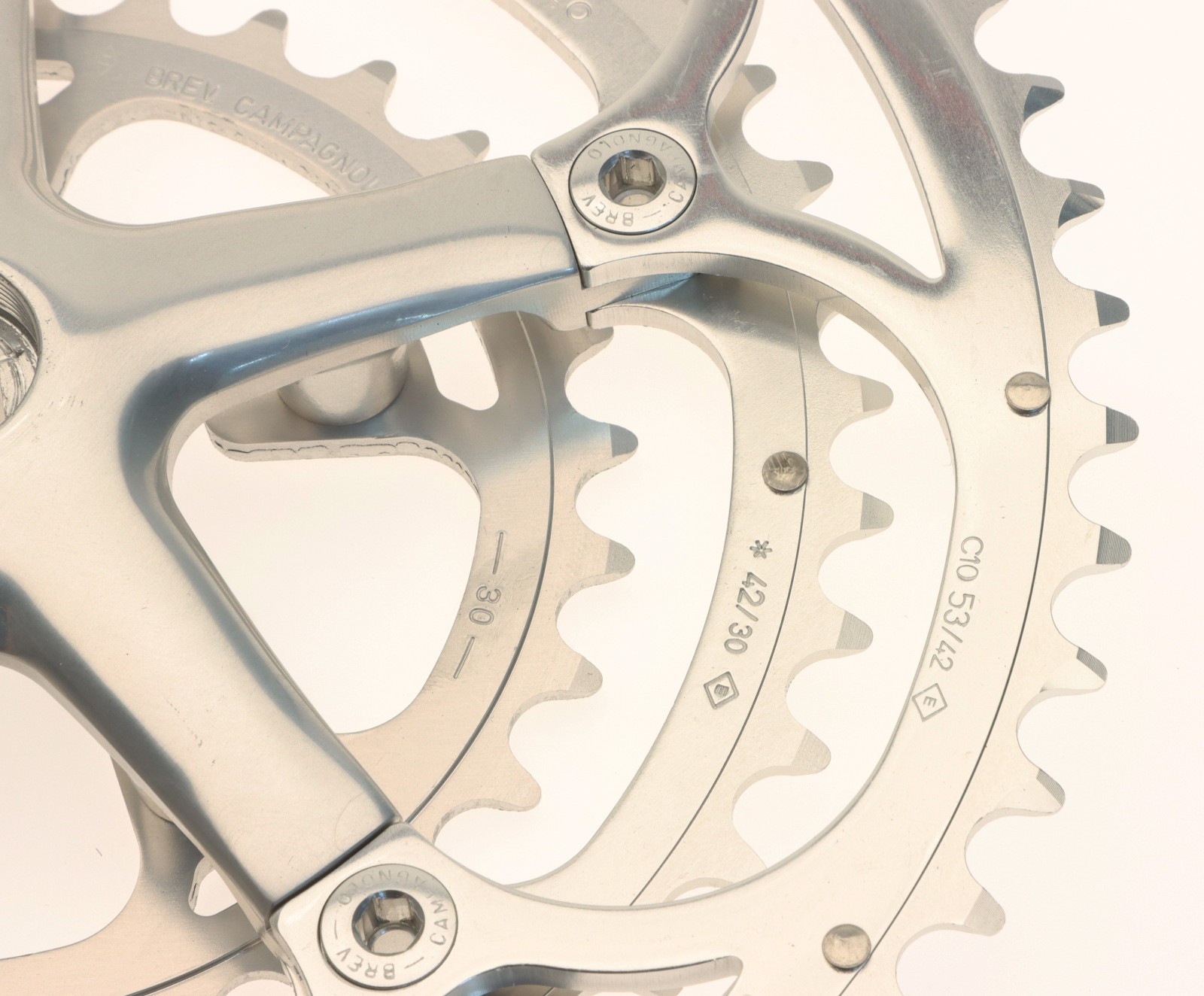 Campagnolo Record Triple Crankset 10 Speed 53/42/30T 170mm 2002 NOS NEW