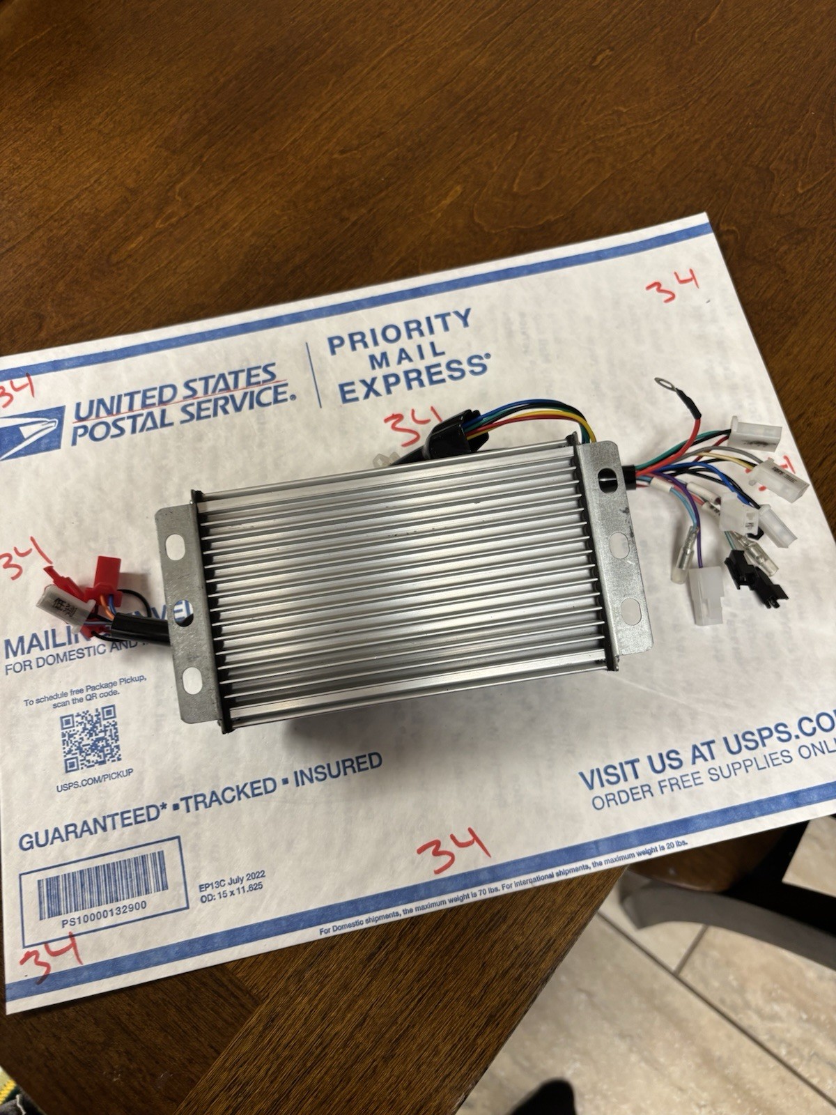 48V-72V Sine Wave Electric Motor Speed Controller 1500W For E-Bike Scooter