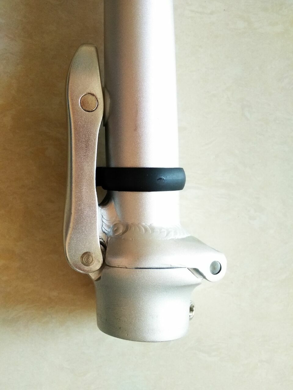 Folding Bike Adjustable Stem Quick-Release Fit 25.4mm Handlebar Without thread