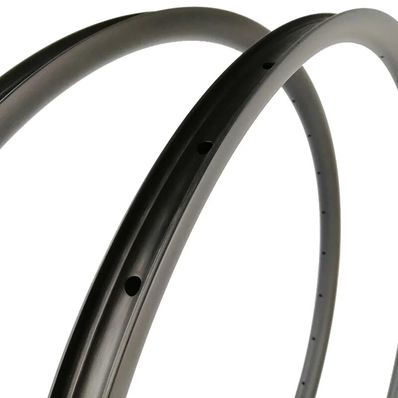 29er Mountain XC Gravel MTB Bike Asymmetrical Carbon Rims Clincher Tubeless 2pcs